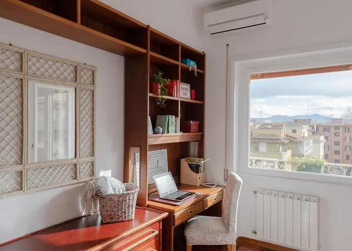 Bright 2br With Balcony, Caffarella, Furio Camillo, Tuscolana Station *