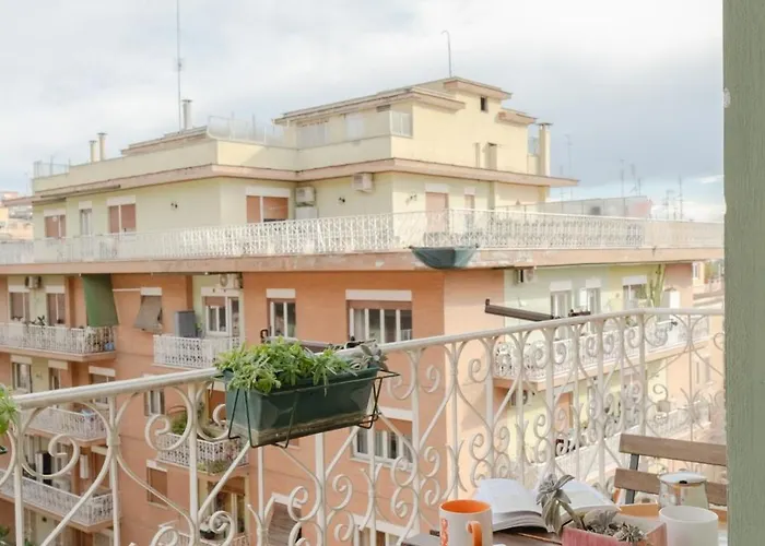 Bright 2br With Balcony, Caffarella, Furio Camillo, Tuscolana Station *