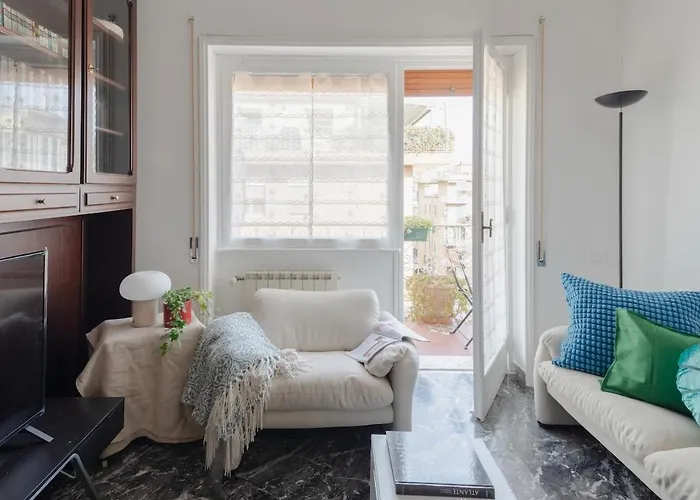 Bright 2br With Balcony, Caffarella, Furio Camillo, Tuscolana Station